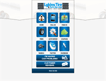 Tablet Screenshot of lykinstire.com